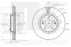 Диск гальмівний (передній) Hyundai Tucson 15-/i30 17-/Kia Ceed 18-/Sportage 16- (305x25) (з покр.) NK 313458 (фото 3)