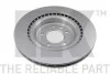 Диск гальмівний невентильований LR033302 LAND ROVER NK 314052 (фото 2)