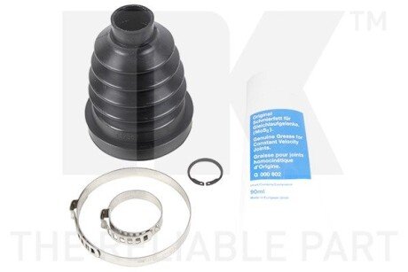 Пильовик ШРКШ зад. внутр. 23x60x94 Dacia Duster, Logan, Sandero, Sandero II Renault Clio IV, Logan I 0.9-1.6Lpg 09.04- NK 521934 (фото 1)