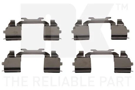 Фото 1 - планка супорта (переднього) прижимна (к-кт) Iveco Daily IV 06- NK 79231768 Планка супорта (переднього) прижимна (к-кт) Iveco Daily IV 06- NK 79231768 (фото 1)