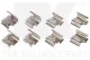 Монтажный к-т колодок дисковых Fiat Peu.Cit.Toy.93- 7923218