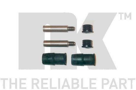 Ремонтний комплект гальм (з напрямними) NK 8999002 (фото 1)