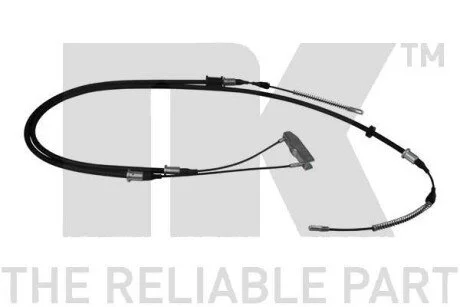 Фото 1 - трос ручного гальма NK 903675 Трос ручного гальма NK 903675 (фото 1)