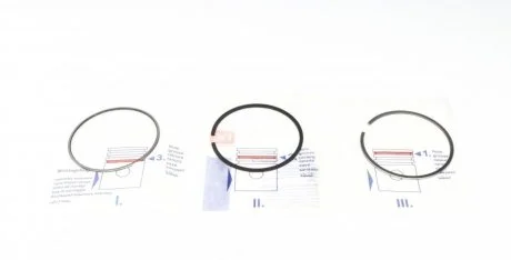 Кільця поршневі 2.0 TDI [CUAA]: VW PASSAT B8 4motion 14 -> / TIGUAN 4motion 16-20 NPR 120 050 0090 00