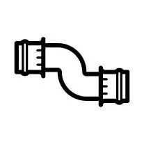 Фото 1 - патрубок інтеркулера NRF 166487 Патрубок інтеркулера NRF 166487 (фото 1)