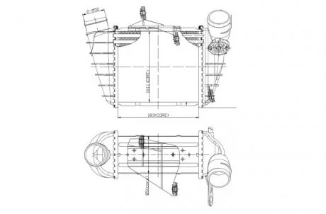 Автозапчасть NRF 309073