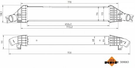 Інтеркулер NRF 309083