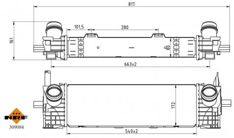 Автозапчастина NRF 309084