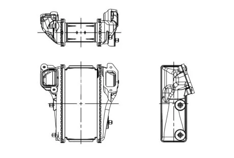 Інтеркулер HONDA CIVIC IX 1.6D/2.2D 02.12-12.16 NRF 309109