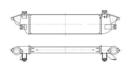 Інтеркулер MITSUBISHI L200 2.4D 15- NRF 309113