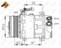 Компрессор кондиционера FIAT Ducato 2.3D 07- NRF 32701 (фото 2)