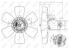 Вентилятор охлаждения двигателя NRF 47429 (фото 2)