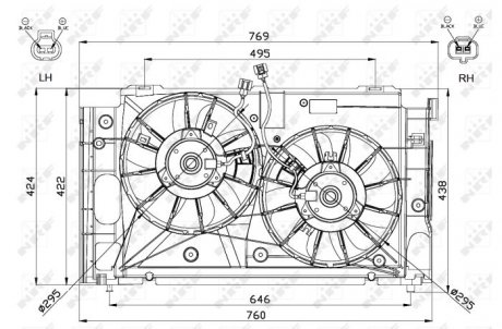 Автозапчастина NRF 47568