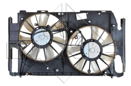 Вентилятор радіатора (з корпусом) TOYOTA PREVIA II, PREVIA III, RAV 4 III, RAV 4 IV 2.0D-3.5 03.01- NRF 47584