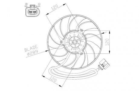 Автозапчасть NRF 47946