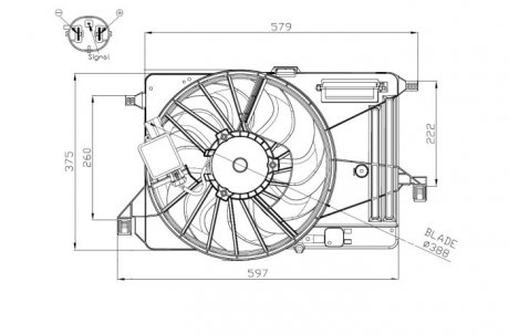 Автозапчасть NRF 47964