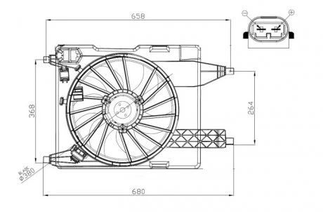 Автозапчасть NRF 47966