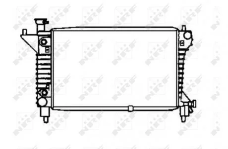 Радиатор NRF 50254