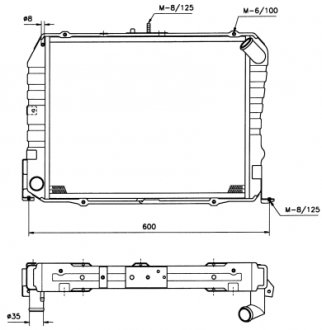 Радиатор NRF 503962