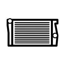 Радіатор двигуна CITROEN C5 II, C5 II/KOMBI, PEUGEOT 2008 I, 407 1.2-2.2 03.04- NRF 50436A