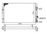 CHLODNICA VW POLO/LUPO 1,0B-1,7D 97- 50457A