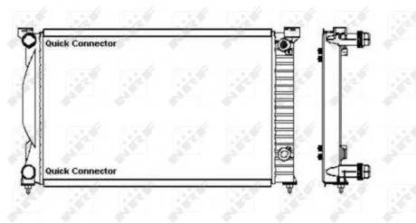 Радіатор NRF 50543A