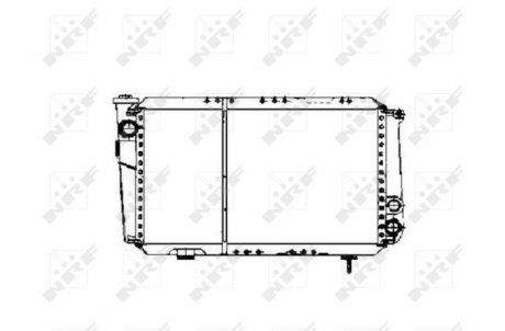 Радіатор, охолодження двигуна NRF 507343