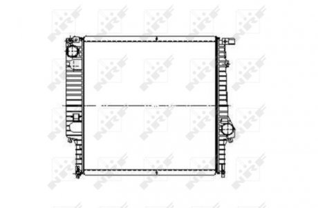 Радиатор NRF 509626