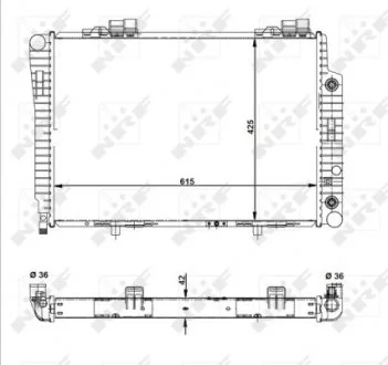 Радіатор NRF 51281