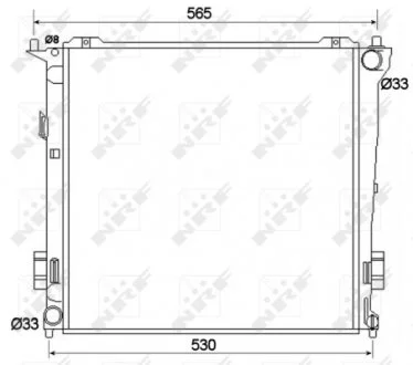 Радиатор NRF 53109