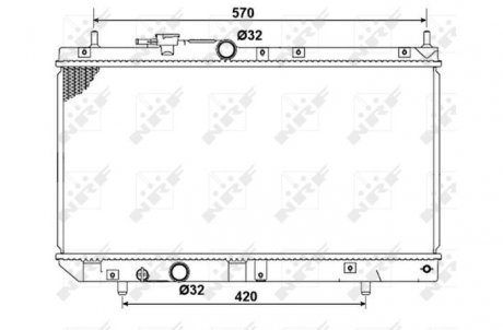 Радиатор NRF 53277 (фото 1)