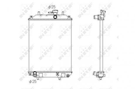 Радіатор NRF 53413