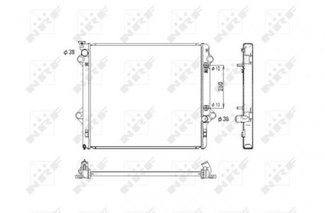 Радіатор NRF 53575