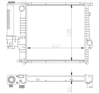 Автозапчастина NRF 53849A