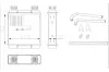 Радіатор пічки SMART FORTWO 0.8D/1.0/Electric 01.07- NRF 54411 (фото 5)
