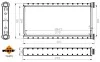 Радіатор пічки LAND ROVER DISCOVERY SPORT, DISCOVERY V, RANGE ROVER IV, RANGE ROVER SPORT II 2.0-5.0 08.12- 54439