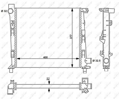 Радиатор NRF 54717