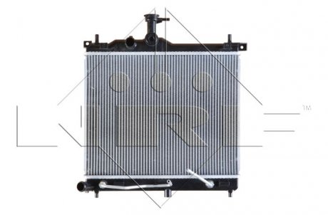Радиатор охлаждения двигателя (AT) HYUNDAI i10 08- NRF 58425 (фото 1)