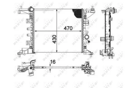 Автозапчасть NRF 58477