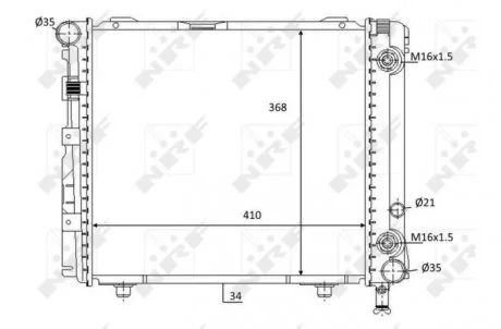 Автозапчасть NRF 59103