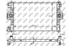 Радіатор двигуна DS DS 4, DS 5, CITROEN DS4, DS5, PEUGEOT 308, 308 I, RCZ 1.6 06.10-12.18 NRF 59139 (фото 1)
