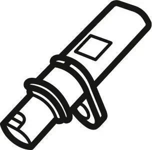 Датчик положення колінчастого вала VW CALIFORNIA T4 CAMPER, LT 28-35 II, LT 28-46 II, TRANSPORTER T4 2.5D/2.8D 09.95-07.06 NRF 755085 (фото 1)