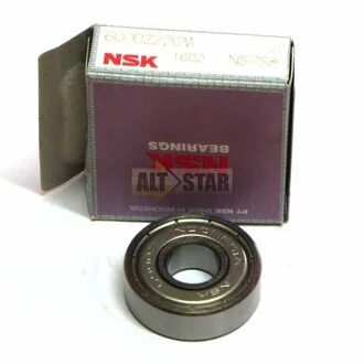 ПОДШИПНИК ШАРКОВЫЙ NSK 6000ZZ2CM J NS7S8 (фото 1)