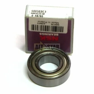 ПОДШИПНИК ШАРКОВЫЙ d>30 NSK 6003ZZC3E (фото 1)