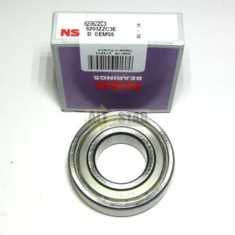 ПІДШИПНИК КУЛЬКОВИЙ NSK 6206ZZC3E D EEMS5