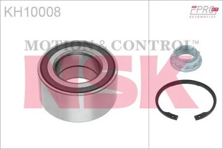 Комплект підшипника маточини NSK KH10008