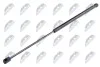 АМОРТИЗАТОР (ГАЗОВА ПРУЖИНА) | L=530MM, F=245N AUDI A8 94-02 /SEDAN/ AEAU045