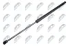 АМОРТИЗАТОР (ГАЗОВА ПРУЖИНА) | L=654MM, F=600N JEEP COMMANDER 01.2008-2010 AECH043