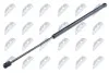 АМОРТИЗАТОР (ГАЗОВА ПРУЖИНА) | L=534MM, F=585N FORD MONDEO III 00-07 /Z AUT.WYCIERACZKҐ/ AEFR011