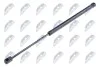 АМОРТИЗАТОР (ГАЗОВА ПРУЖИНА) | L=441MM, F=460N FIAT STILO 01-07 /3-DRZWI HATCHBACK/ AEFT014